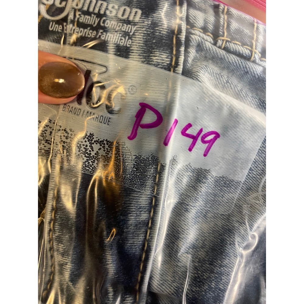 Miss Me Signature Skinny Jeans 33 Blue Acid Wash Mid Rise Denim P149 - Picture 9 of 9